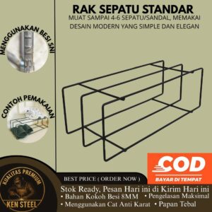 Rak Sepatu Standar