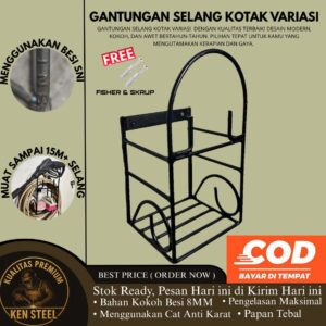 Gantungan Selang Kotak Variasi